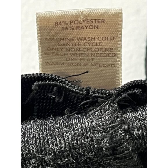 Loft Gray Pencil Skirt Womens XS Midi Stretch Pull On Work Office Casual - Picture 11 of 13